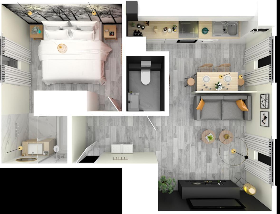 Appartement La Madeleine Lorient Esterno foto